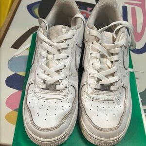 Nike Airforce1 82 pre-owned white size 7Y